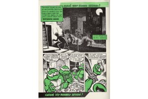 Комикс Нинзя-Черепашки и Русский Мишка - 1994 фото страницы 1