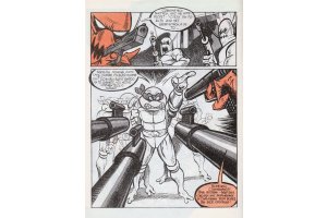 Комикс Нинзя-Черепашки и Русский Мишка - 1994 фото страницы 3